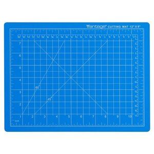 Dahle Vantage 10690 Premium Self-Healing Cutting Mat, 9"x12", 1/2" Grid